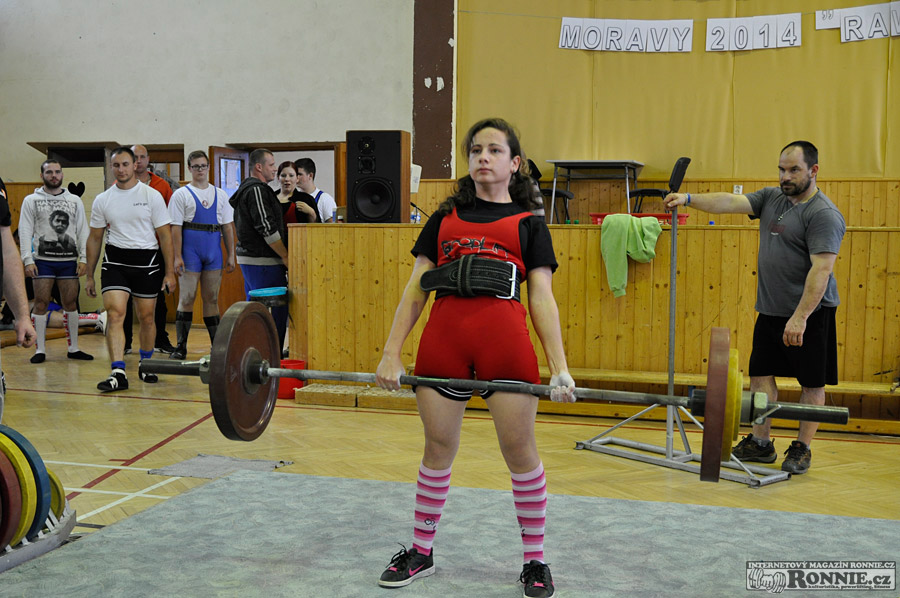 Mistrovstv� ji�n� Moravy v klasick�m (RAW) silov�m trojboji 2014