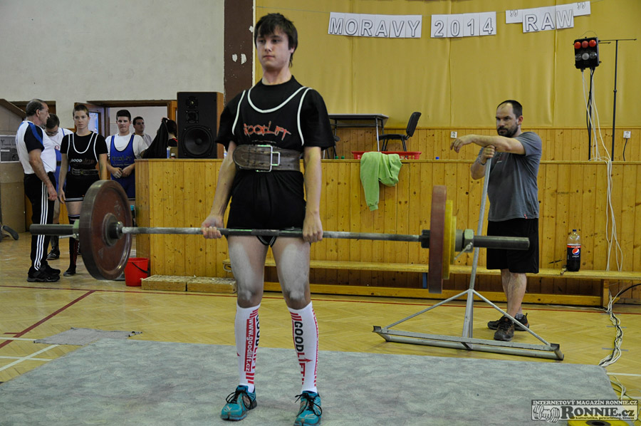 Mistrovstv� ji�n� Moravy v klasick�m (RAW) silov�m trojboji 2014