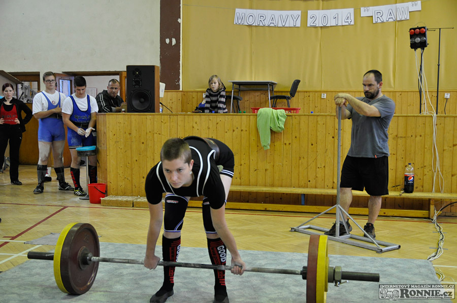 Mistrovstv� ji�n� Moravy v klasick�m (RAW) silov�m trojboji 2014