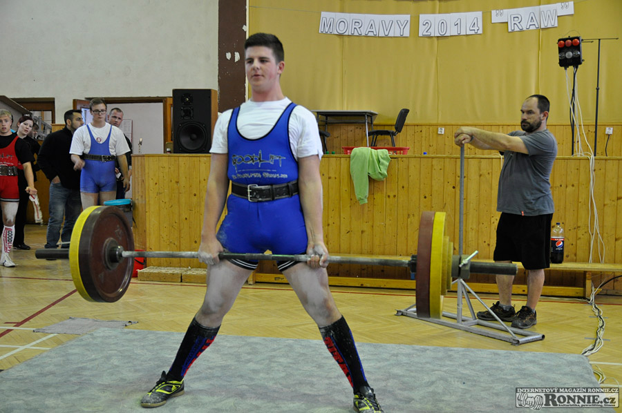 Mistrovstv� ji�n� Moravy v klasick�m (RAW) silov�m trojboji 2014