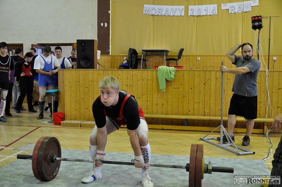 Mistrovstv� ji�n� Moravy v klasick�m (RAW) silov�m trojboji 2014