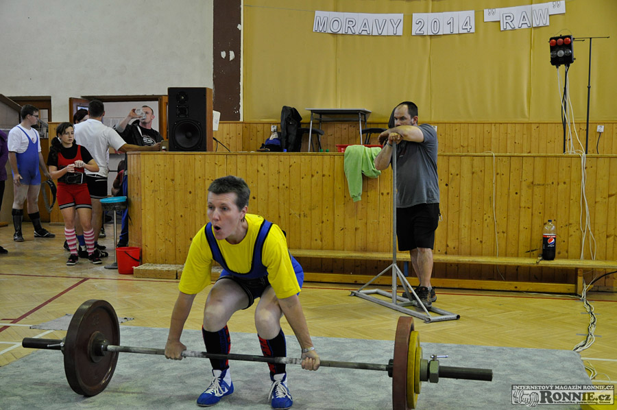 Mistrovstv� ji�n� Moravy v klasick�m (RAW) silov�m trojboji 2014