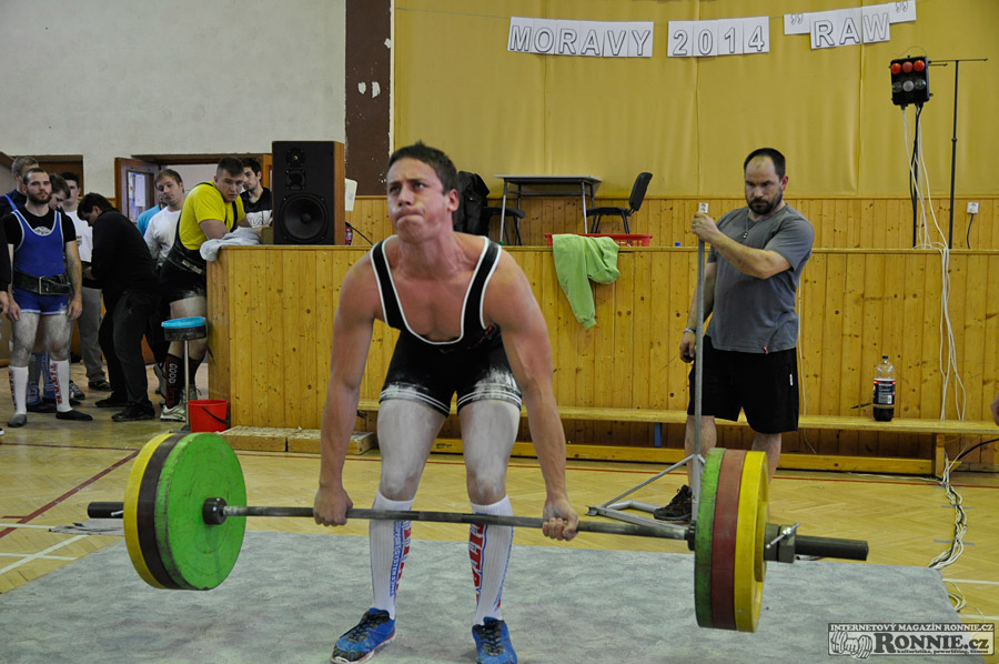Mistrovstv� ji�n� Moravy v klasick�m (RAW) silov�m trojboji 2014