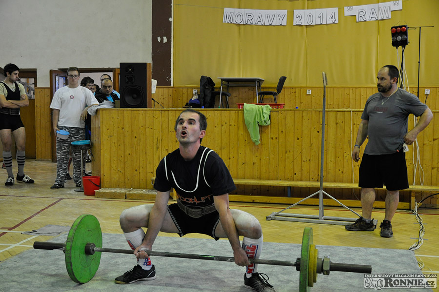 Mistrovstv� ji�n� Moravy v klasick�m (RAW) silov�m trojboji 2014