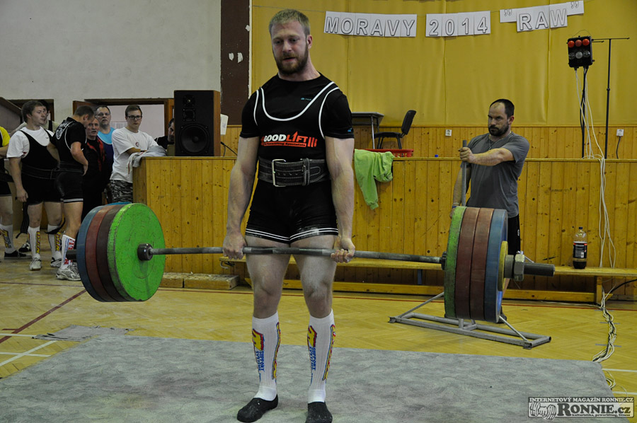 Mistrovstv� ji�n� Moravy v klasick�m (RAW) silov�m trojboji 2014