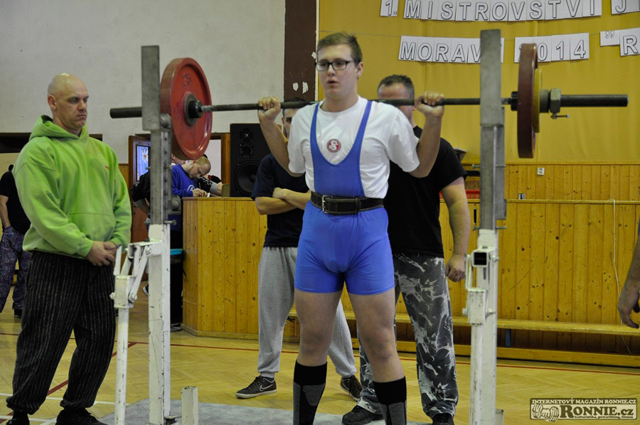 Mistrovstv� ji�n� Moravy v klasick�m (RAW) silov�m trojboji 2014