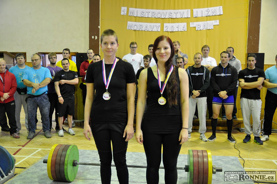 Mistrovstv� ji�n� Moravy v klasick�m (RAW) silov�m trojboji 2014