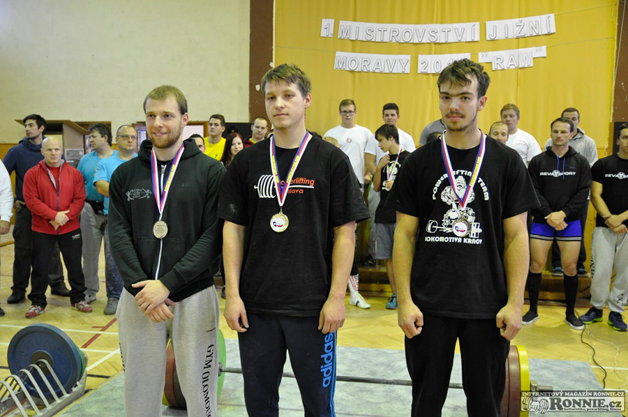 Mistrovstv� ji�n� Moravy v klasick�m (RAW) silov�m trojboji 2014