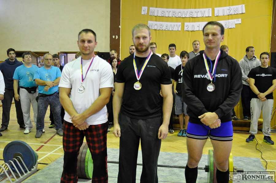 Mistrovstv� ji�n� Moravy v klasick�m (RAW) silov�m trojboji 2014