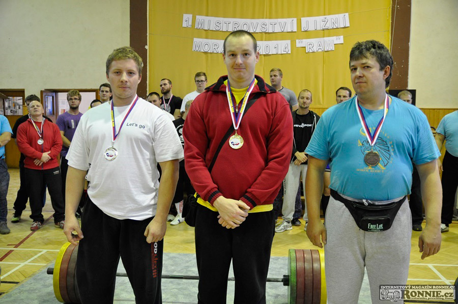 Mistrovstv� ji�n� Moravy v klasick�m (RAW) silov�m trojboji 2014