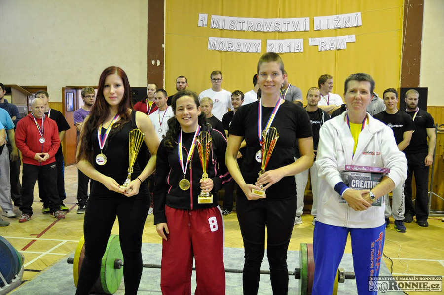 Mistrovstv� ji�n� Moravy v klasick�m (RAW) silov�m trojboji 2014