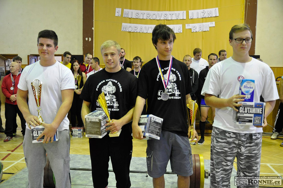 Mistrovstv� ji�n� Moravy v klasick�m (RAW) silov�m trojboji 2014