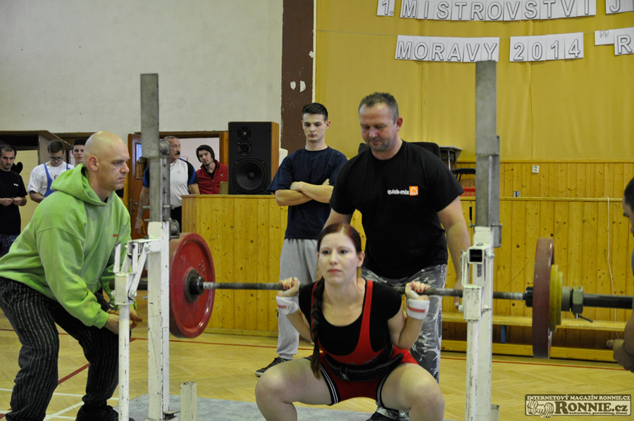 Mistrovstv� ji�n� Moravy v klasick�m (RAW) silov�m trojboji 2014