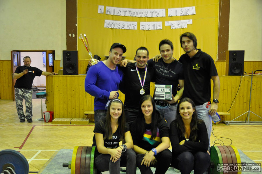 Mistrovstv� ji�n� Moravy v klasick�m (RAW) silov�m trojboji 2014