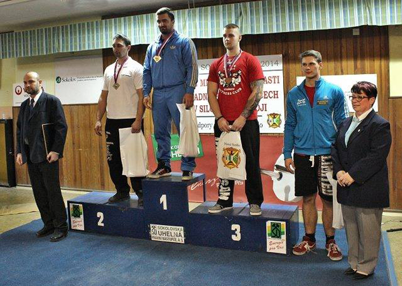 Mistrovstv� z�padn�ch a ji�n�ch �ech v silov�m trojboji 2014