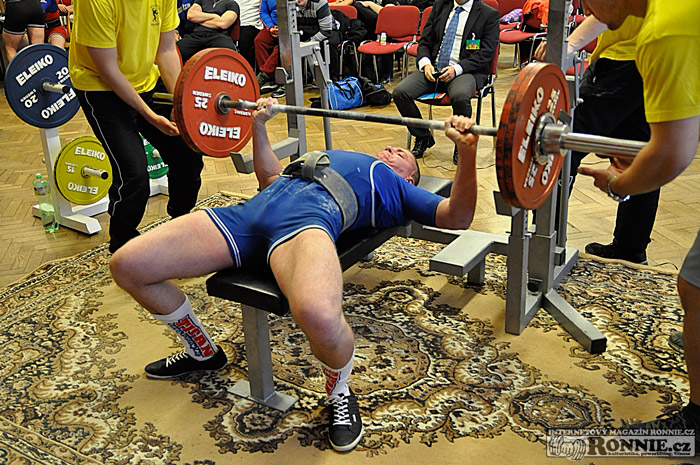 Mistrovstv� ji�n� Moravy v silov�m trojboji 2014