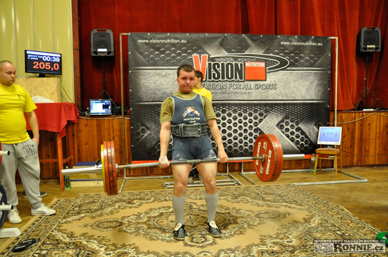 Mistrovstv� ji�n� Moravy v silov�m trojboji 2014