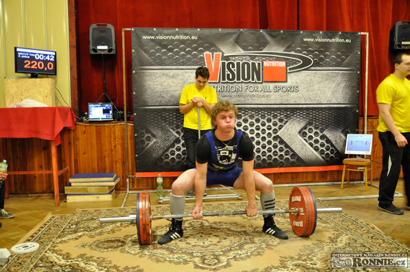 Mistrovstv� ji�n� Moravy v silov�m trojboji 2014