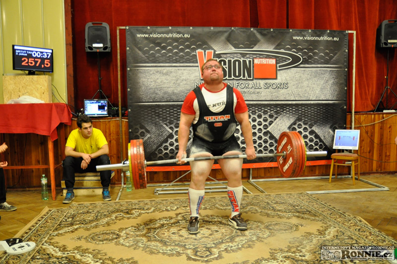 Mistrovstv� ji�n� Moravy v silov�m trojboji 2014