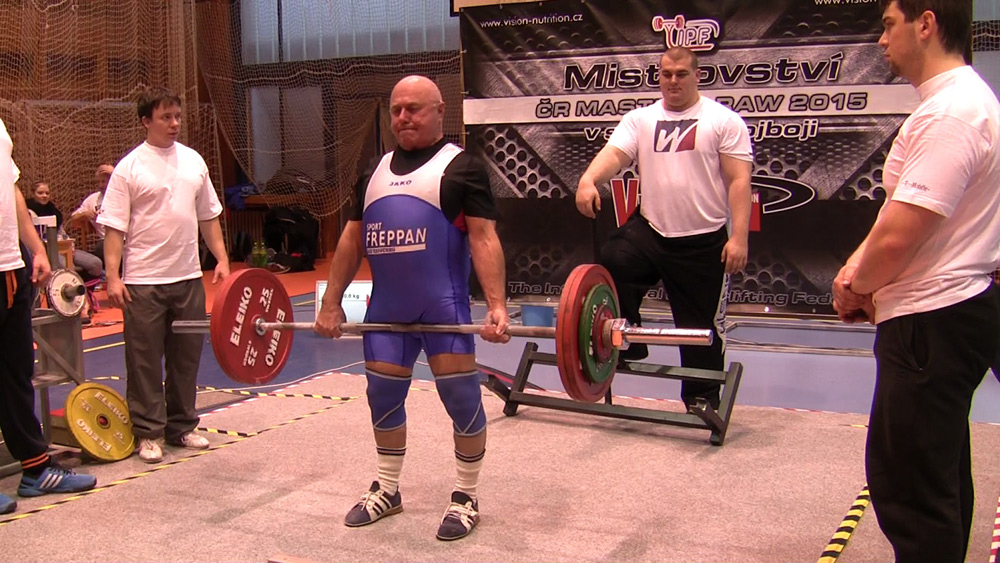 Mistrovstv� �R v klasick�m (RAW) silov�m trojboji masters 2015
