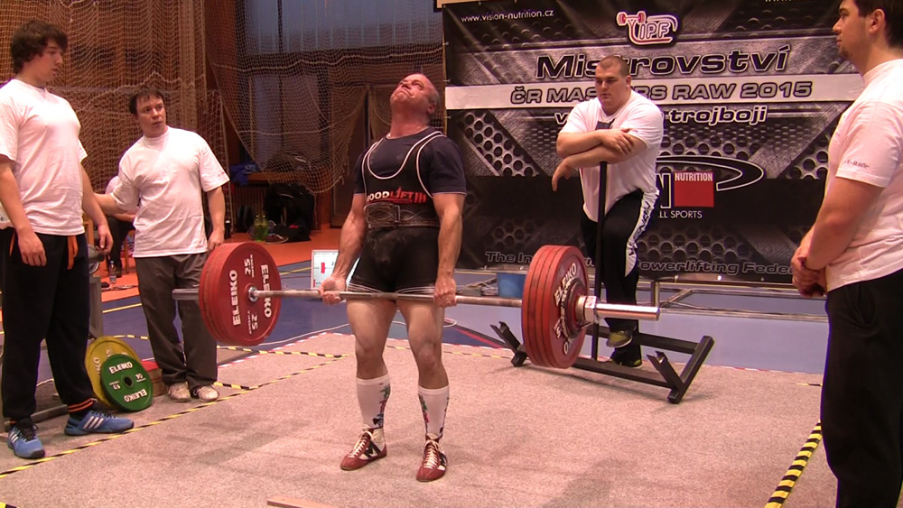 Mistrovstv� �R v klasick�m (RAW) silov�m trojboji masters 2015