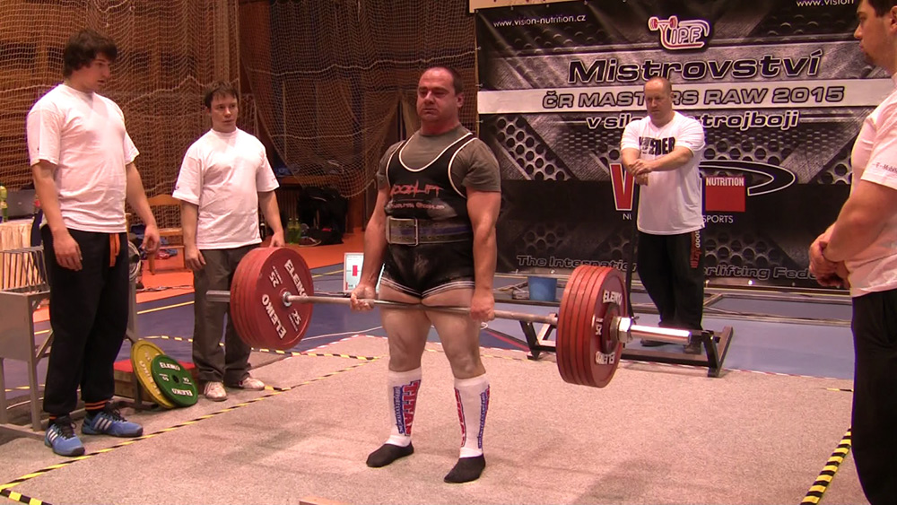 Mistrovstv� �R v klasick�m (RAW) silov�m trojboji masters 2015