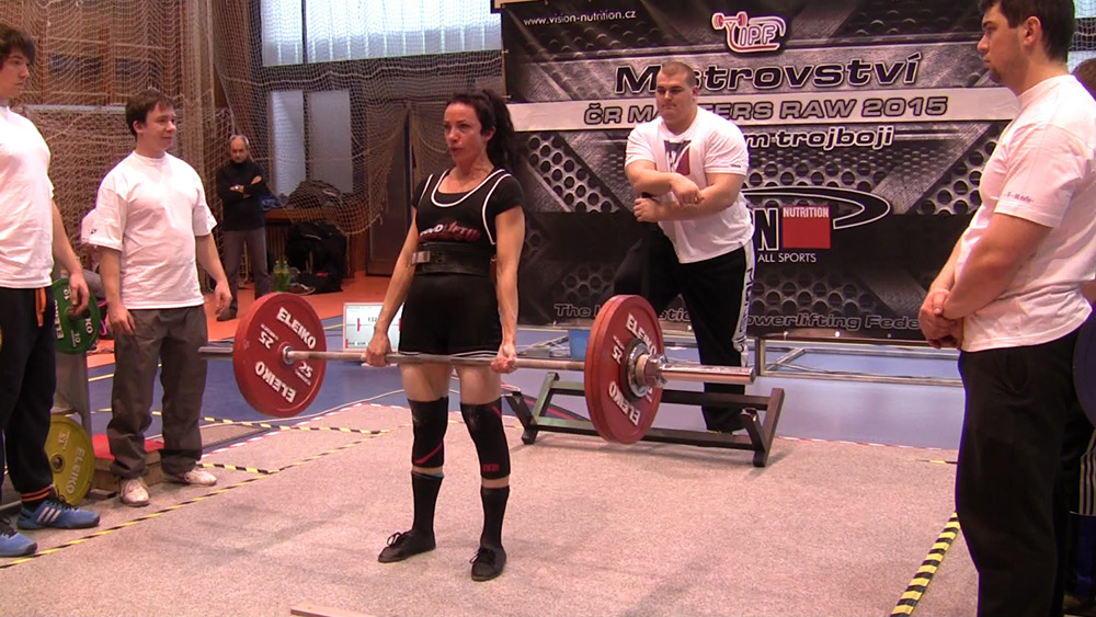 Mistrovstv� �R v klasick�m (RAW) silov�m trojboji masters 2015