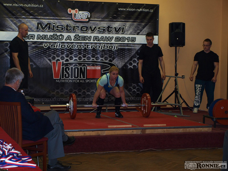 Mistrovstv� �R v klasick�m (RAW) silov�m trojboji mu�� a �en 2015