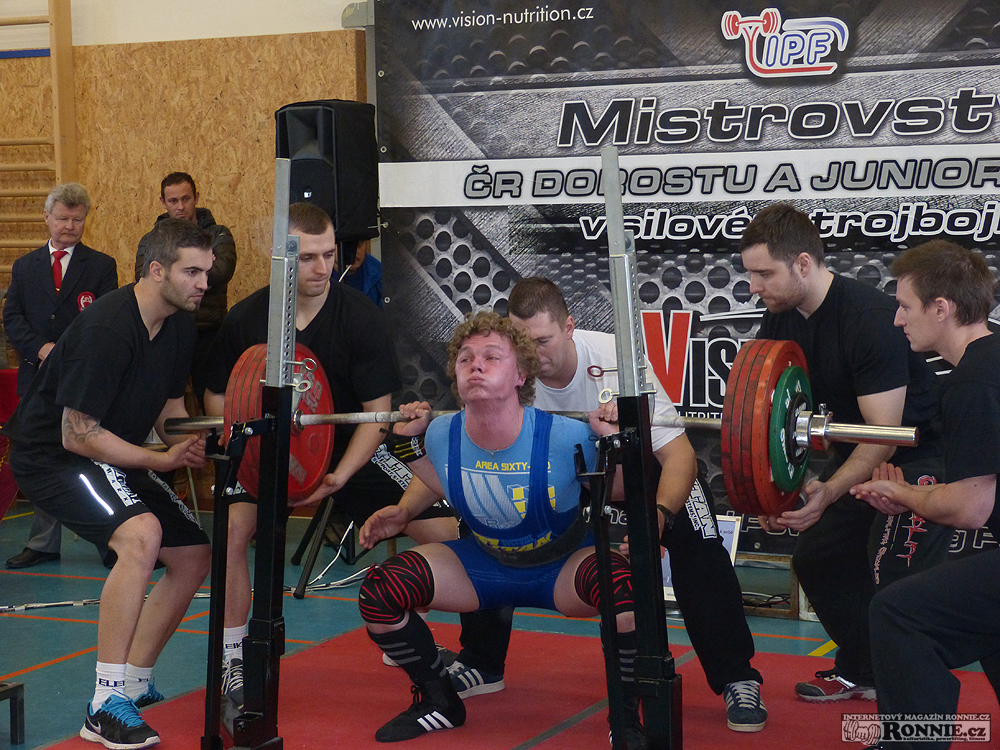 Mistrovstv� �R junior� a dorostu v silov�m trojboji 2015