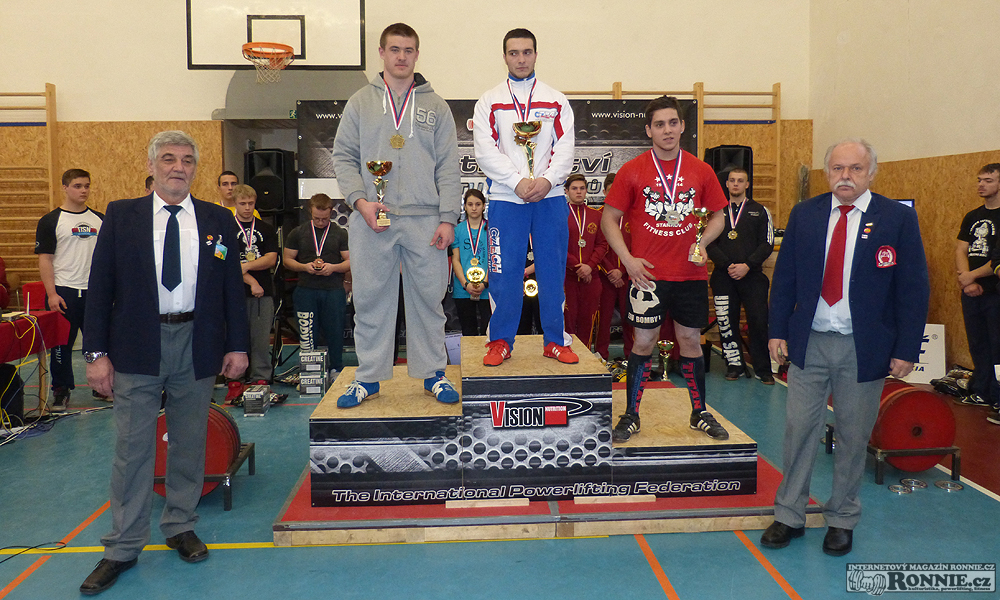 Mistrovstv� �R junior� a dorostu v silov�m trojboji 2015