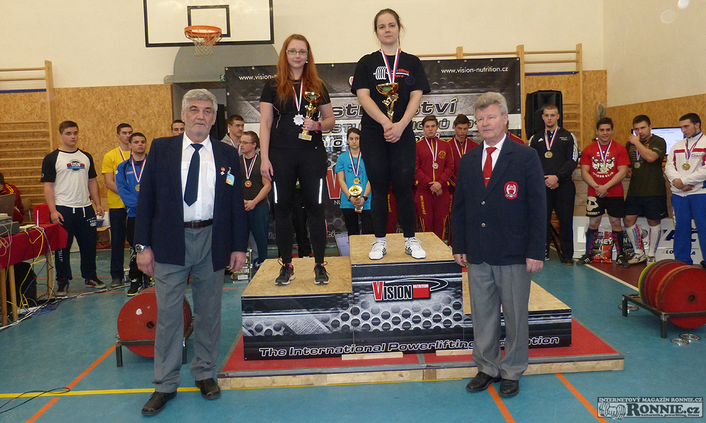 Mistrovstv� �R junior� a dorostu v silov�m trojboji 2015