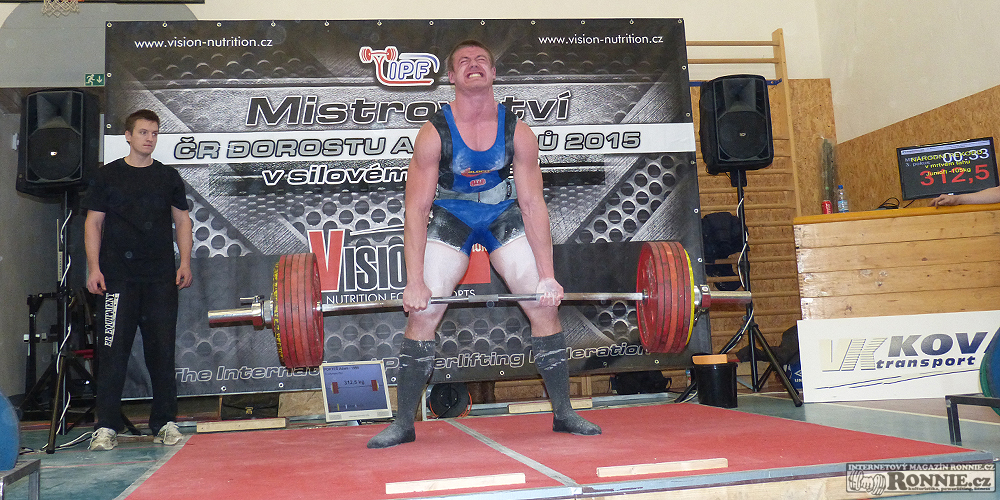Mistrovstv� �R junior� a dorostu v silov�m trojboji 2015