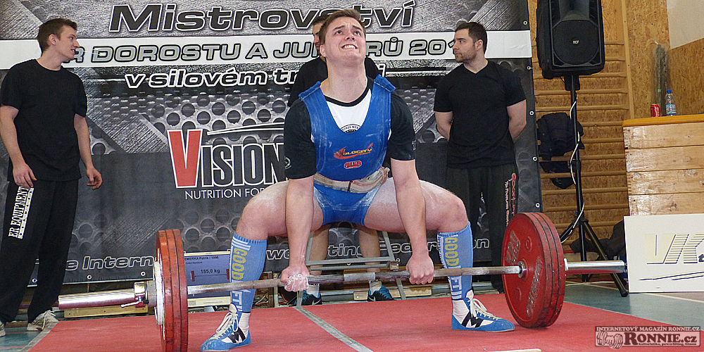 Mistrovstv� �R junior� a dorostu v silov�m trojboji 2015