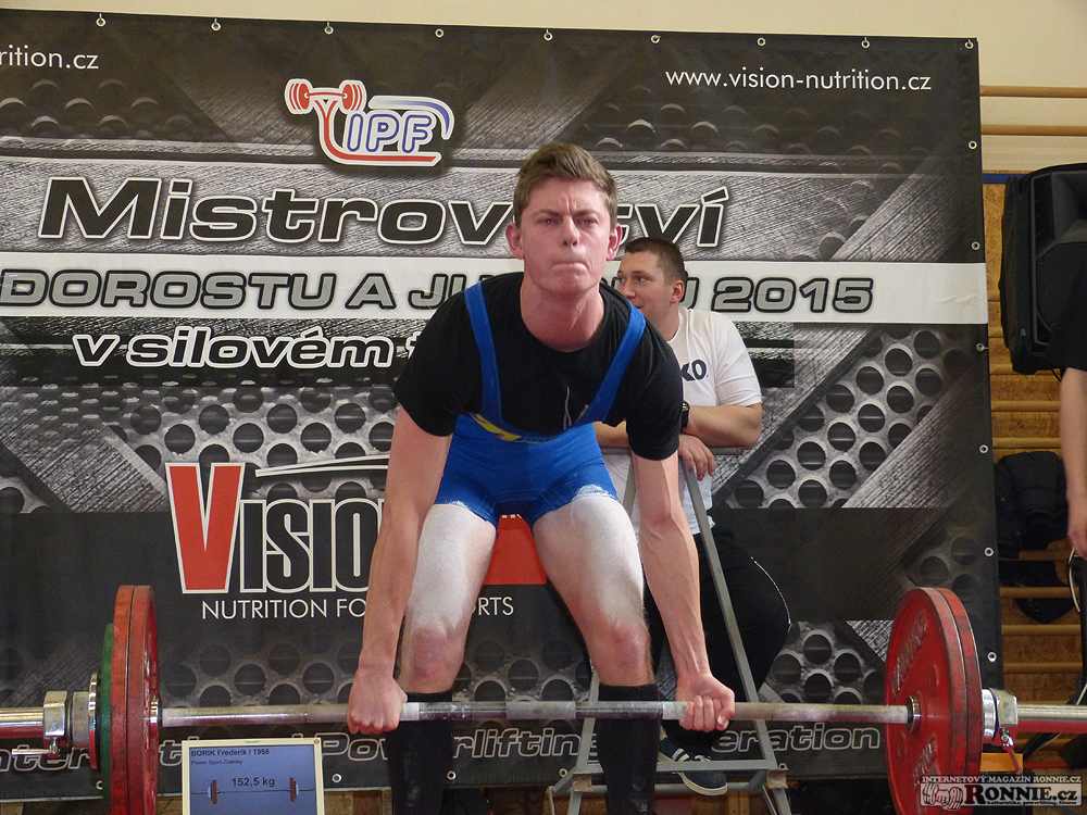 Mistrovstv� �R junior� a dorostu v silov�m trojboji 2015