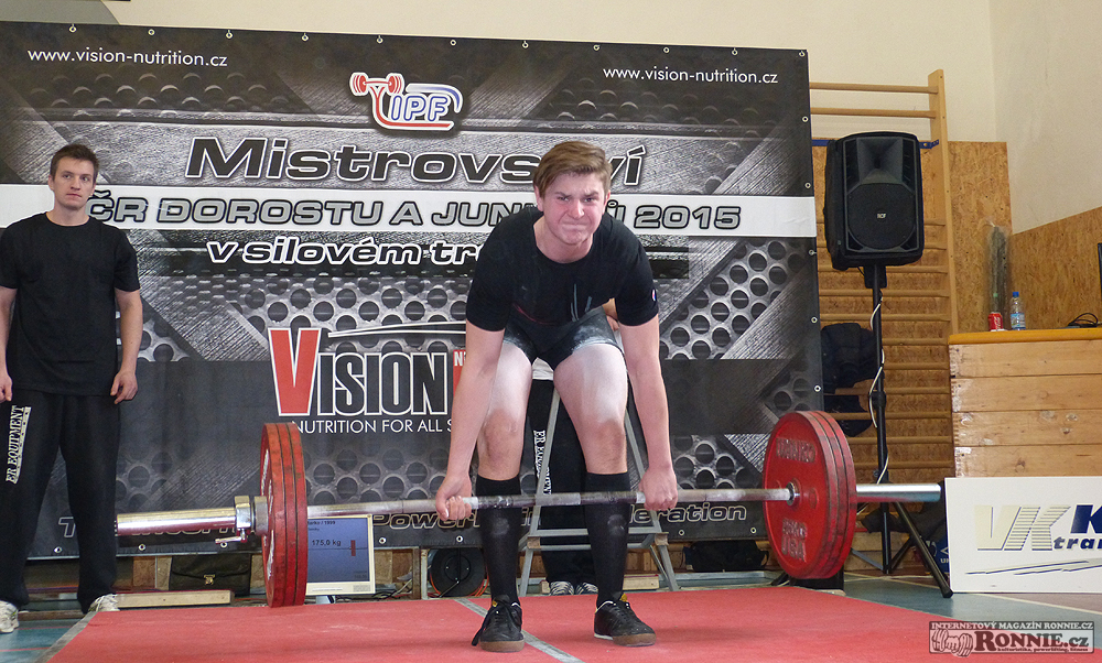 Mistrovstv� �R junior� a dorostu v silov�m trojboji 2015