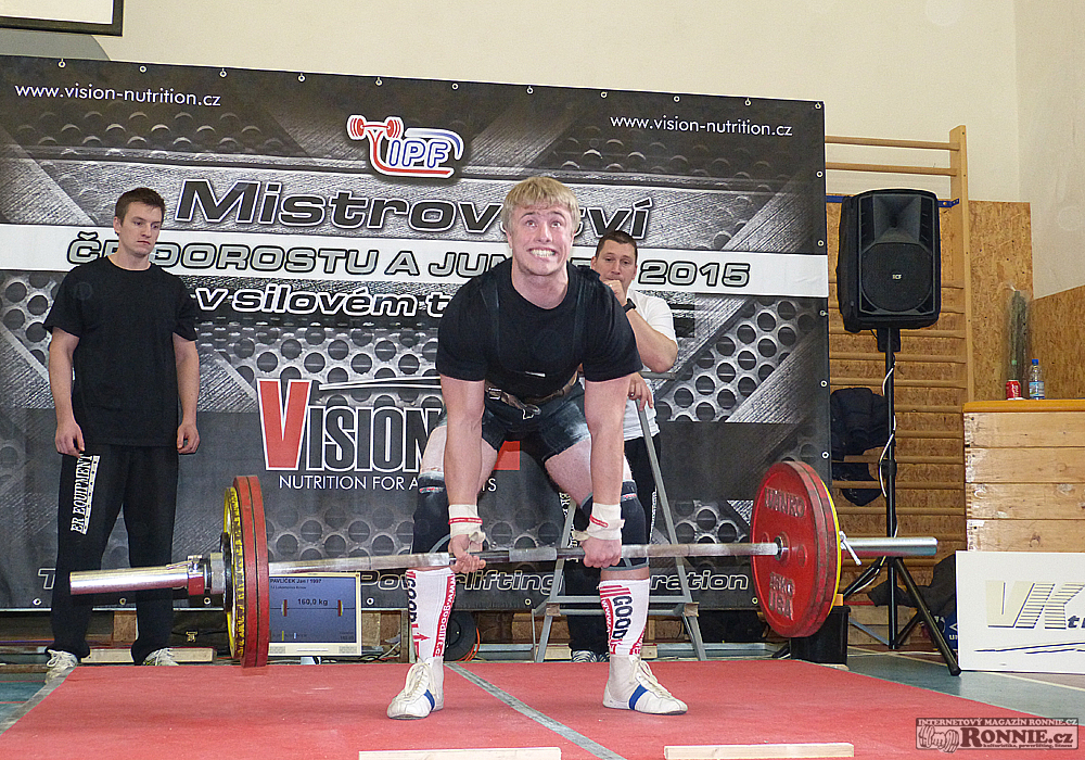 Mistrovstv� �R junior� a dorostu v silov�m trojboji 2015