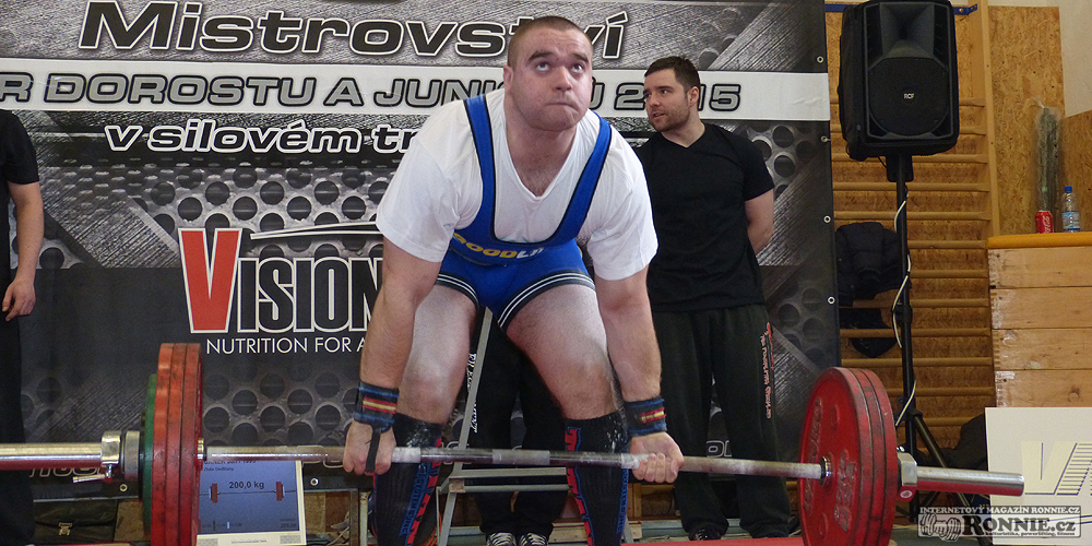 Mistrovstv� �R junior� a dorostu v silov�m trojboji 2015