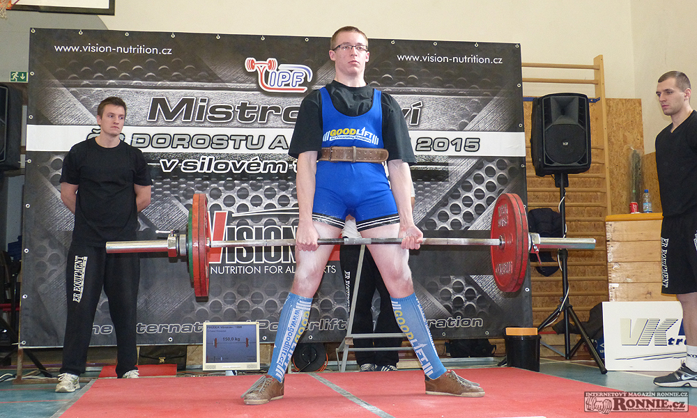 Mistrovstv� �R junior� a dorostu v silov�m trojboji 2015