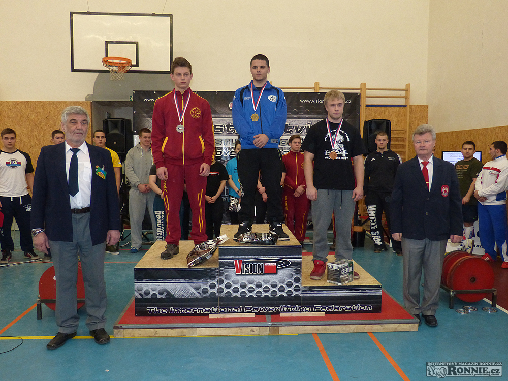 Mistrovstv� �R junior� a dorostu v silov�m trojboji 2015