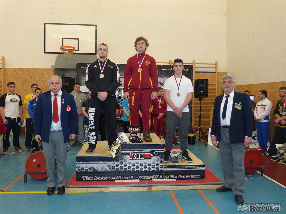Mistrovstv� �R junior� a dorostu v silov�m trojboji 2015