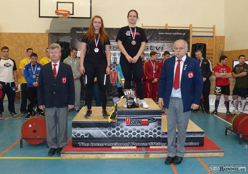 Mistrovstv� �R junior� a dorostu v silov�m trojboji 2015