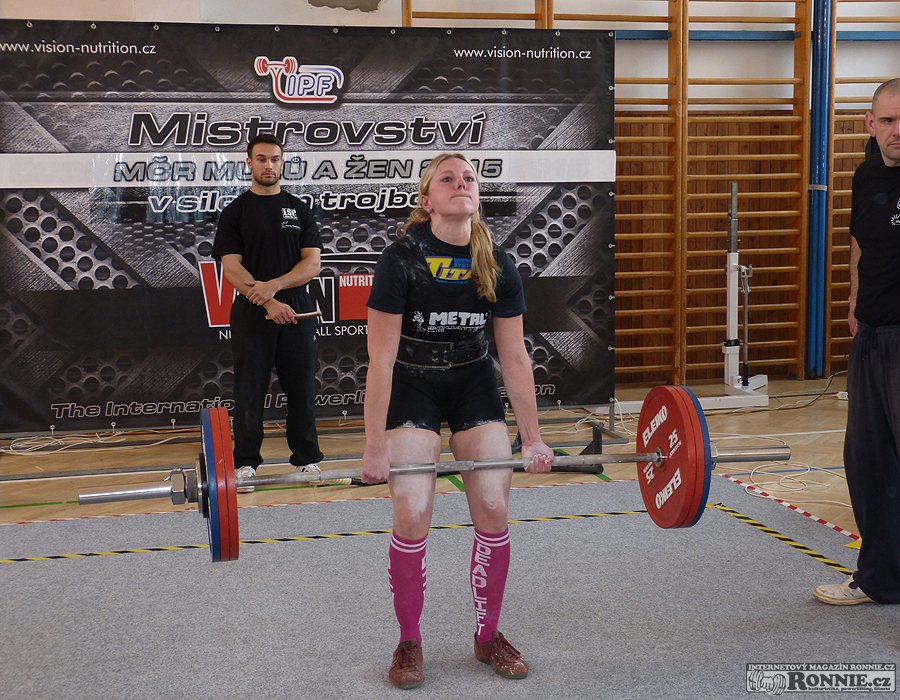 Mistrovstv� �R mu�� a �en v silov�m trojboji 2015