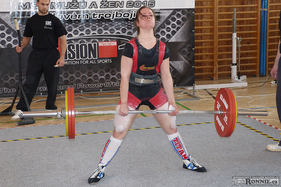 Mistrovstv� �R mu�� a �en v silov�m trojboji 2015