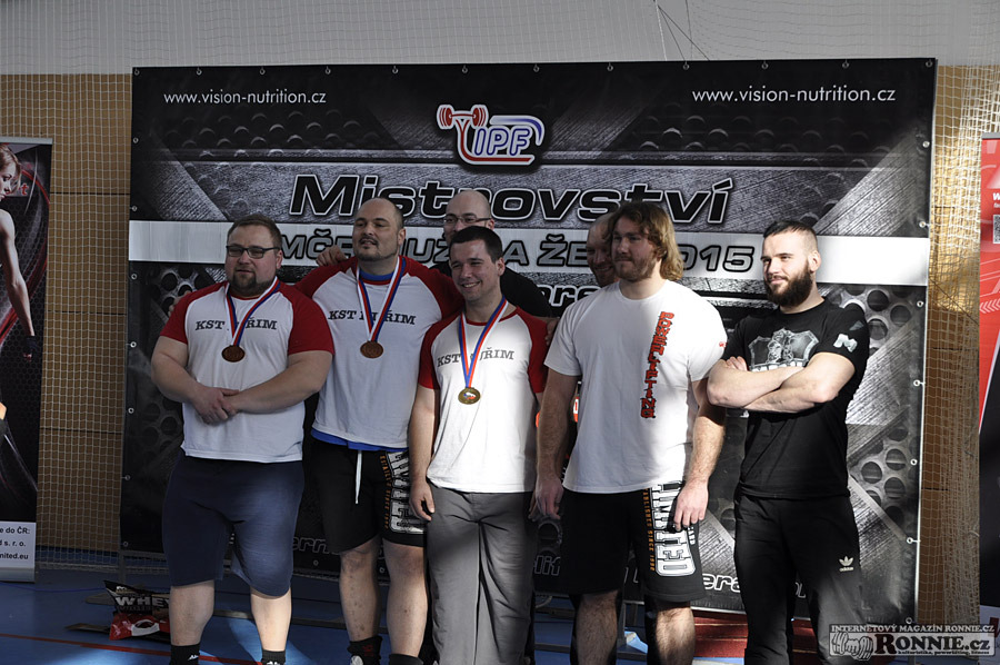 Mistrovstv� �R v bench-pressu mu�� a �en 2015