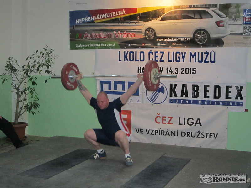 �EZ liga ve vzp�r�n� dru�stev mu�� (1. kolo) 2015