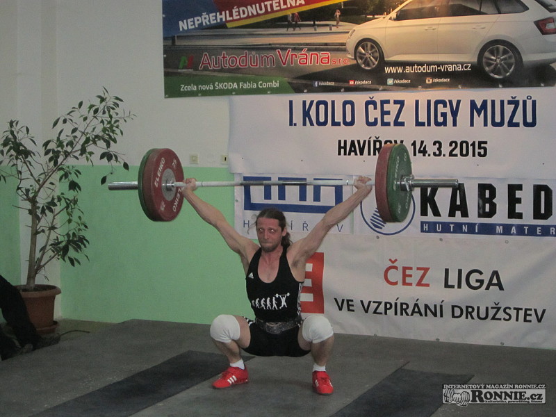 �EZ liga ve vzp�r�n� dru�stev mu�� (1. kolo) 2015