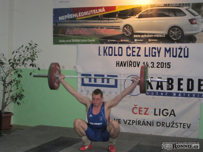 �EZ liga ve vzp�r�n� dru�stev mu�� (1. kolo) 2015