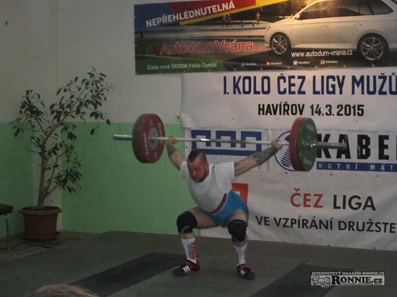 �EZ liga ve vzp�r�n� dru�stev mu�� (1. kolo) 2015