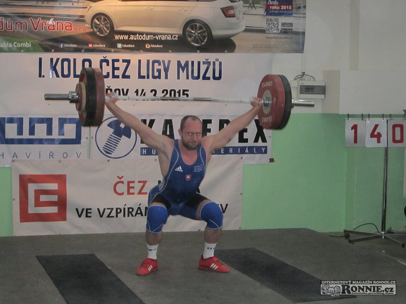 �EZ liga ve vzp�r�n� dru�stev mu�� (1. kolo) 2015