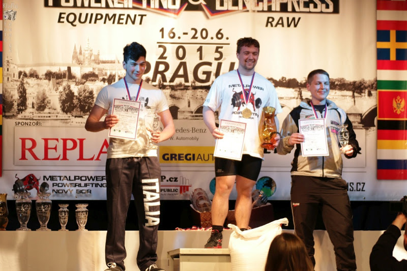 WUAP: Mistrovstv� Evropy v bench-pressu a silov�m trojboji 2015